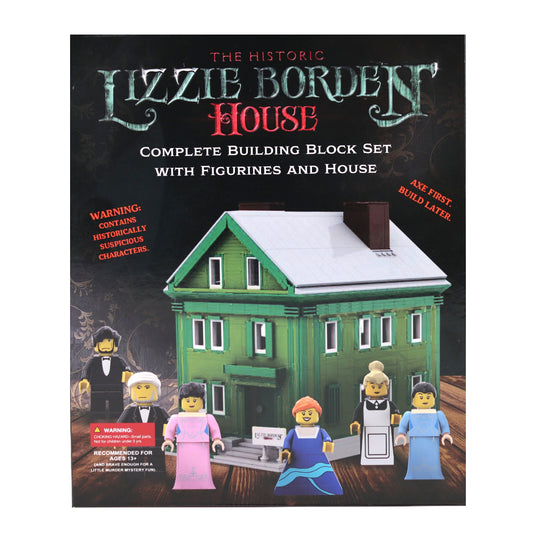 The Lizzie Borden House Brick House Building Set