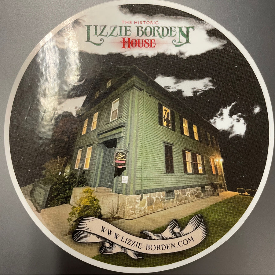 Official Lizzie Borden House Vinyl Sticker