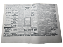 Official Lizzie Borden House Newspaper Replica