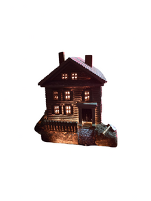 Official Lizzie Borden Light Up Replica House