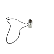 Glow in the Dark Ghost in a Bottle Necklace