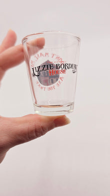Official Lizzie Borden House Etched Shot Glass