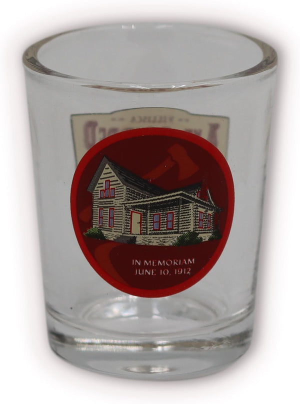 The Villisca Axe Murder House Shot Glass, featuring a design inspired by the infamous 1912 murders, is a perfect tribute for true crime enthusiasts, paranormal fans, and collectors to toast to one of America's most chilling unsolved mysteries.