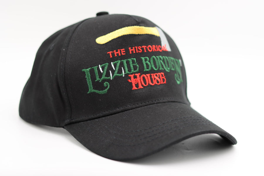 Channel history with these stylish Lizzie Borden caps, perfect for adding intrigue to any outfit and occasion, making them an essential accessory for enthusiasts.