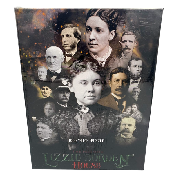 Official Lizzie Borden House 1000 Piece Jigsaw Puzzle