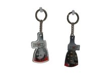 Official Lizzie Borden House Bloody Portrait Axe Head Keychain