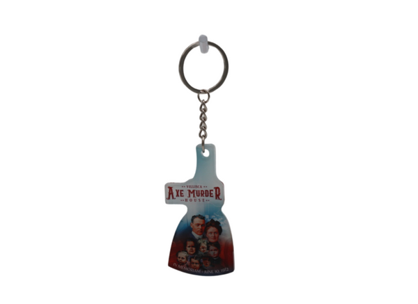 Official Villisca Axe Murder House Axe Head Keychain