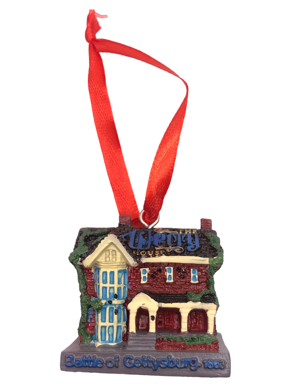 Official Welty House Handcrafted Ornament