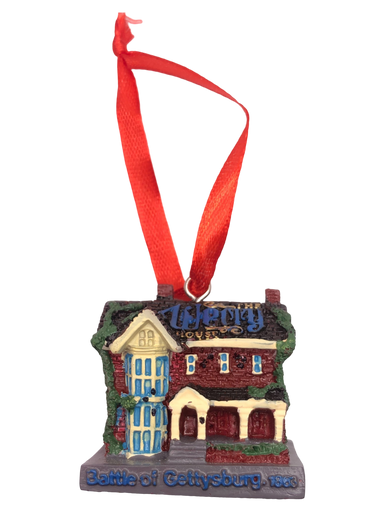 Official Welty House Handcrafted Ornament