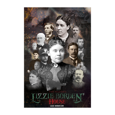 Official Lizzie Borden House Glossy Printed Wall Poster