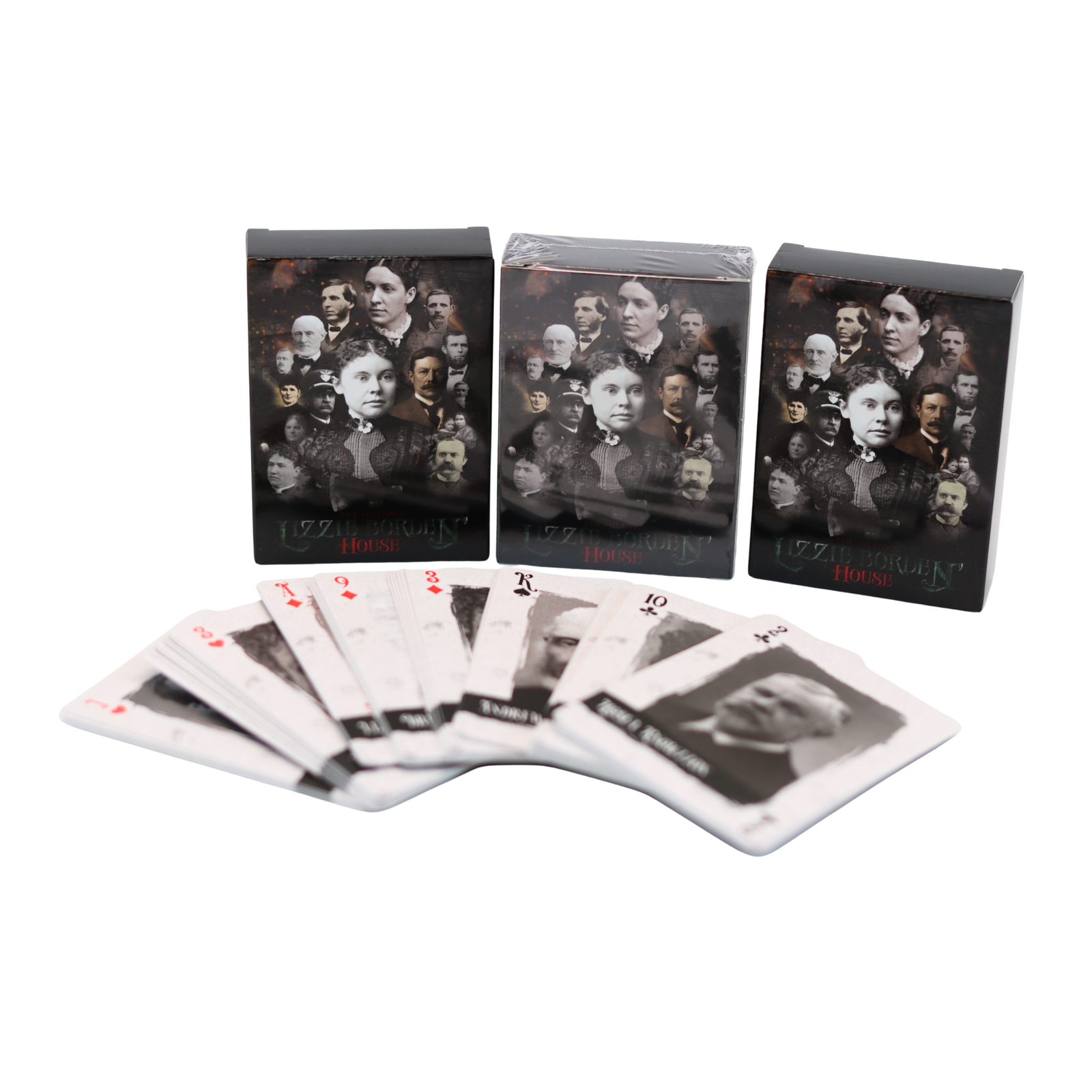 Official Lizzie Borden House Playing Cards