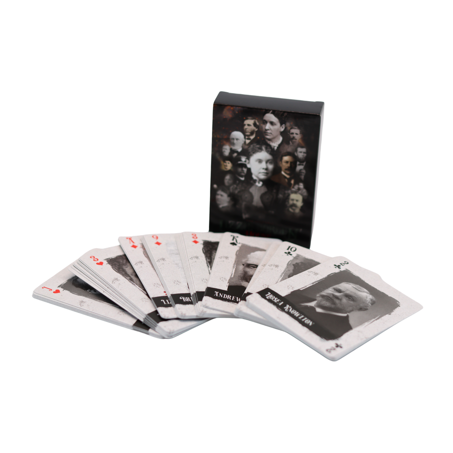 Official Lizzie Borden House Playing Cards