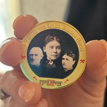 Official Lizzie Borden House Collectible Challenge Coin