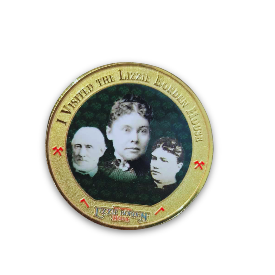 Official Lizzie Borden House Collectible Challenge Coin