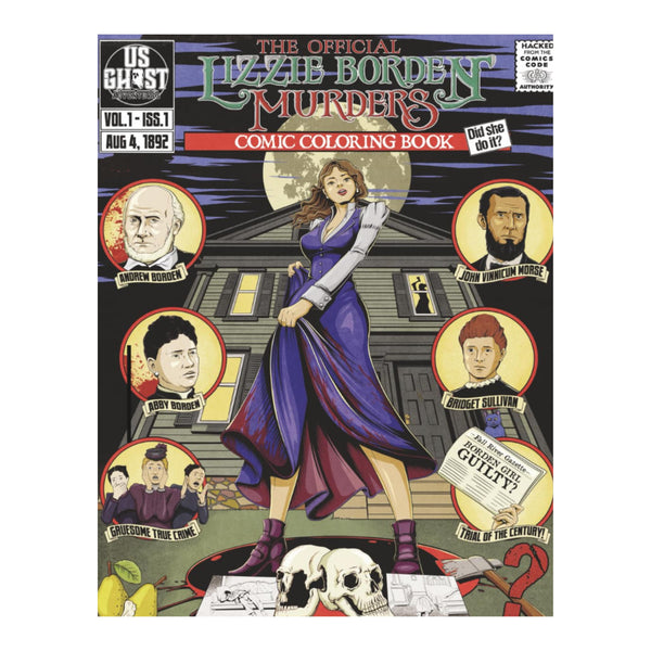 The Official Lizzie Borden Comic Coloring Book