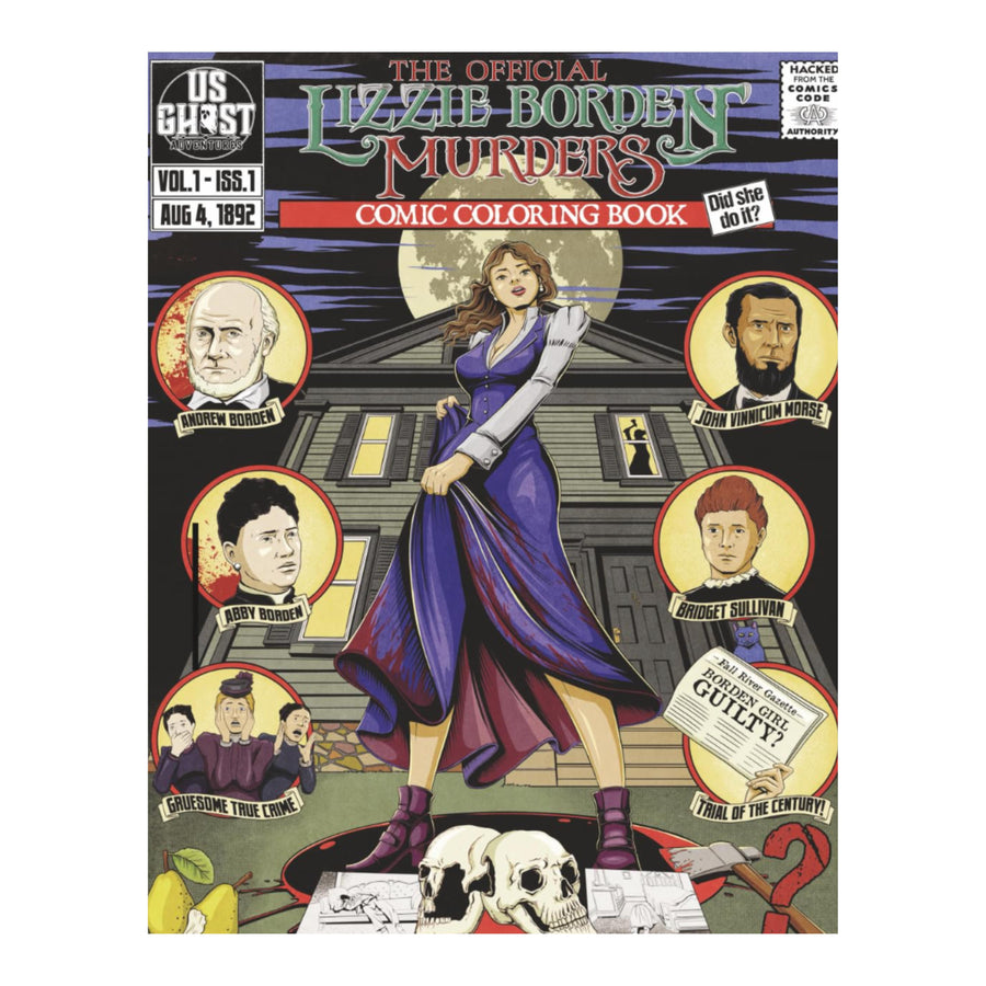 The Official Lizzie Borden Comic Coloring Book
