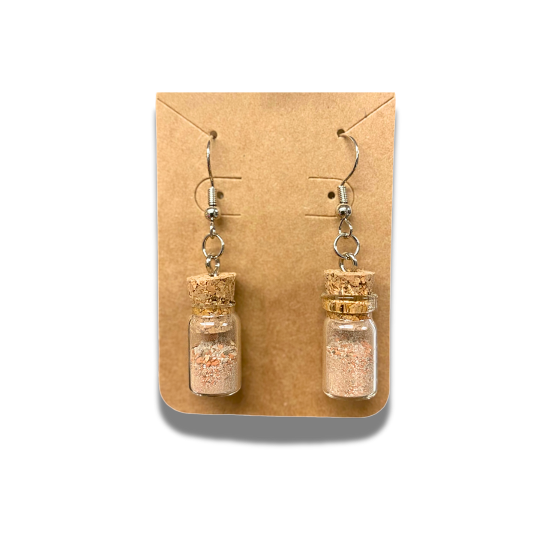 Official Lizzie Borden House Brick Dust Earrings