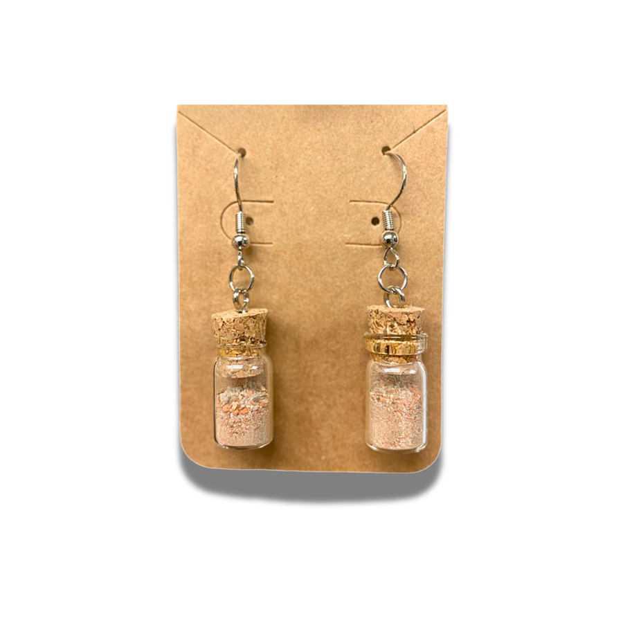 Official Lizzie Borden House Brick Dust Earrings