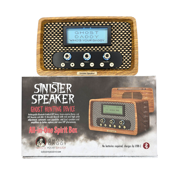 Sinister Speaker - Ghost Hunting Spirit Box Radio