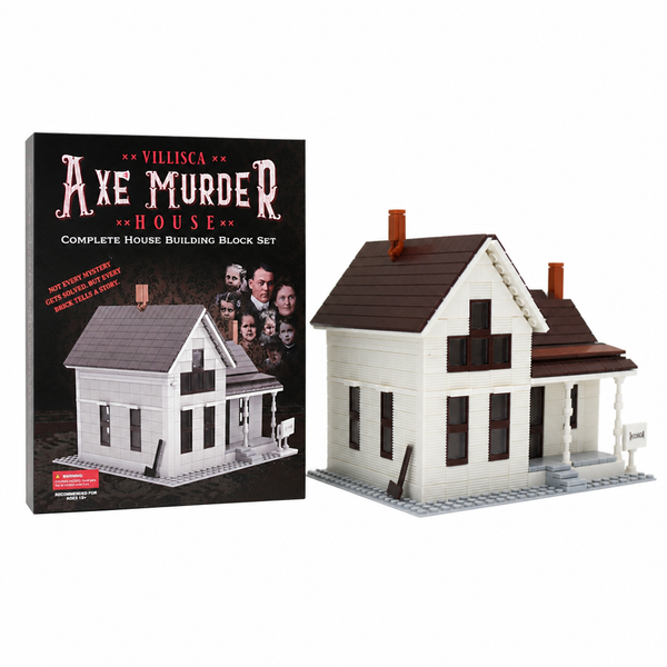 The Villisca Axe Murder House Brick Building Set – US Ghost Adventures