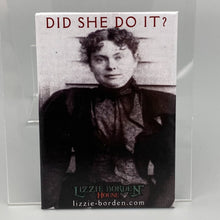 "Did She Do It" Lizzie Borden House Decorative Magnet