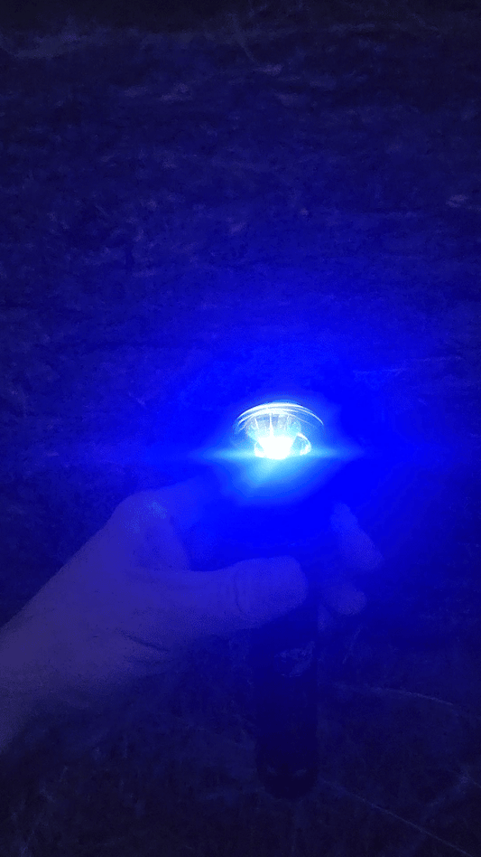 ghost torch by ghost daddy in black light mode