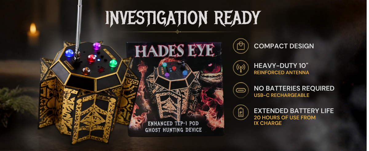 Hades’ Eye Enhanced TEP-POD Ghost Hunting Device