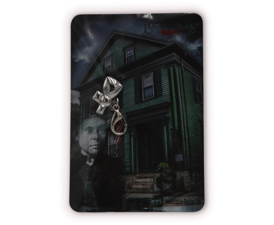 The Lizzie Borden 3D Silver Plated Charms offer history enthusiasts and true crime aficionados a stylish and unique way to commemorate the enigmatic allure of one of America's most infamous historical figures.