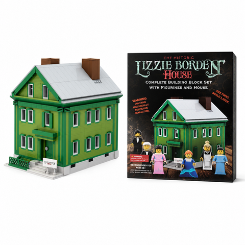The Lizzie Borden House Building Block Set