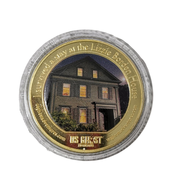 Official Lizzie Borden House Collectible Challenge Coin
