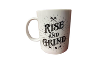 Official Lizzie Borden House Rise and Grind Ceramic Coffee Mug