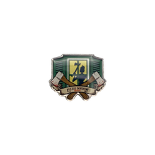 Official Lizzie Borden House Button Collectible Pin