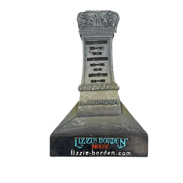Official Lizzie Borden House Gravestone Decorative Magnet
