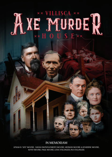Official Villisca Axe Murder House Poster